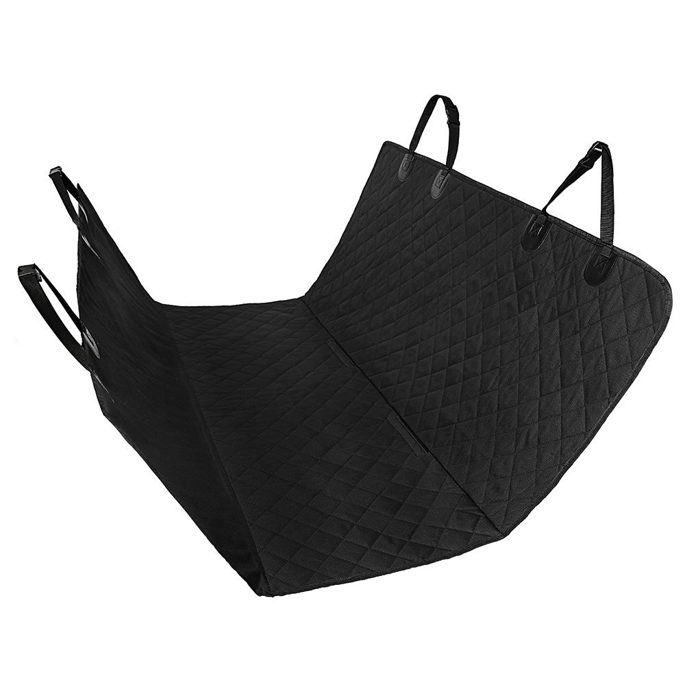 Dog Car Seat Cover - Waterproof Hammock Protector with Mesh Window