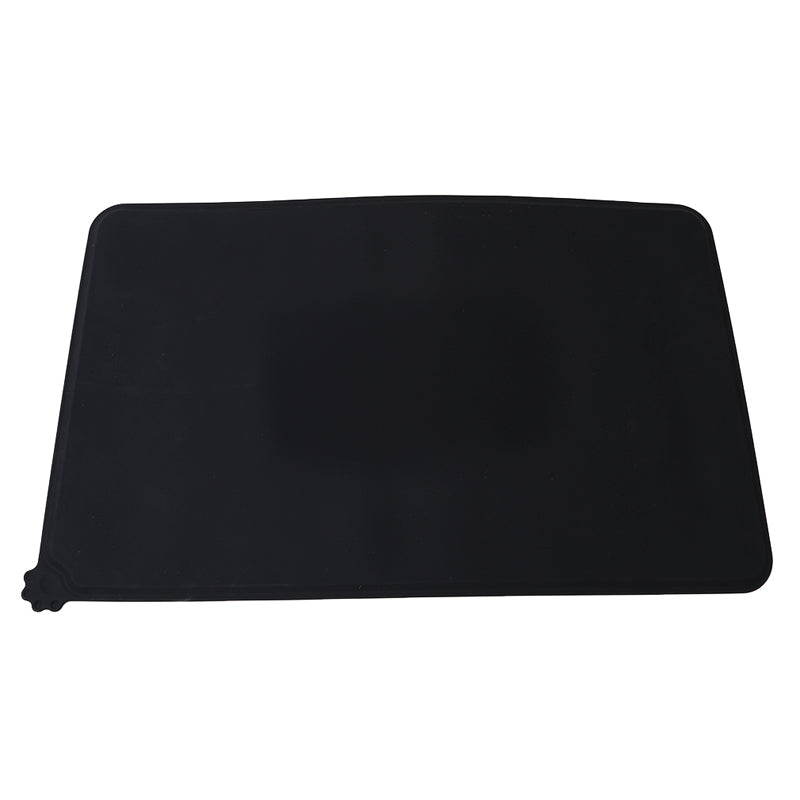 Silicone Pet Food Mat - Non-Slip Waterproof Feeding Mat for Dogs & Cats