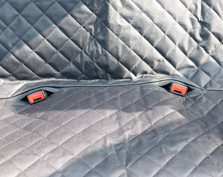 Dog Car Seat Cover - Waterproof Hammock Protector with Mesh Window