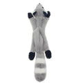 Animal Skin Plush Dog Toy - Squeaky Sound Toy for Interactive Play