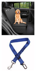 Dog Car Seat Cover - Waterproof Hammock Protector with Mesh Window