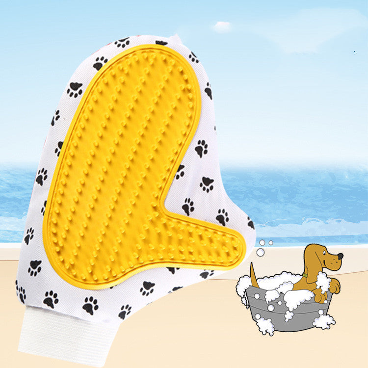 Silicone Pet brush Glove Deshedding