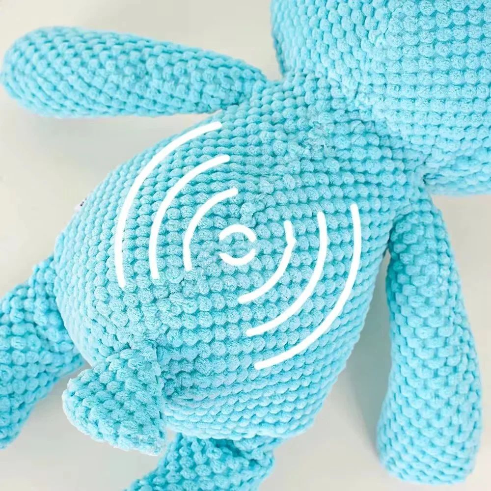 Squeaky Plush Bear Dog Toy - Soft Chew & Training Toy for Puppies