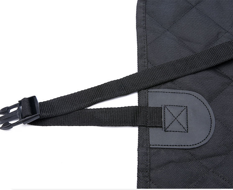 Dog Car Seat Cover - Waterproof Hammock Protector with Mesh Window