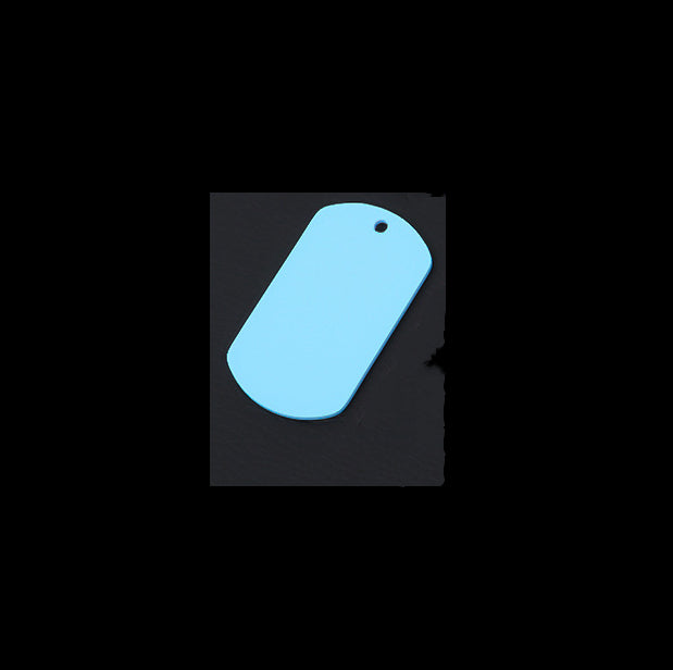 Stainless Steel Hang Tag Colored