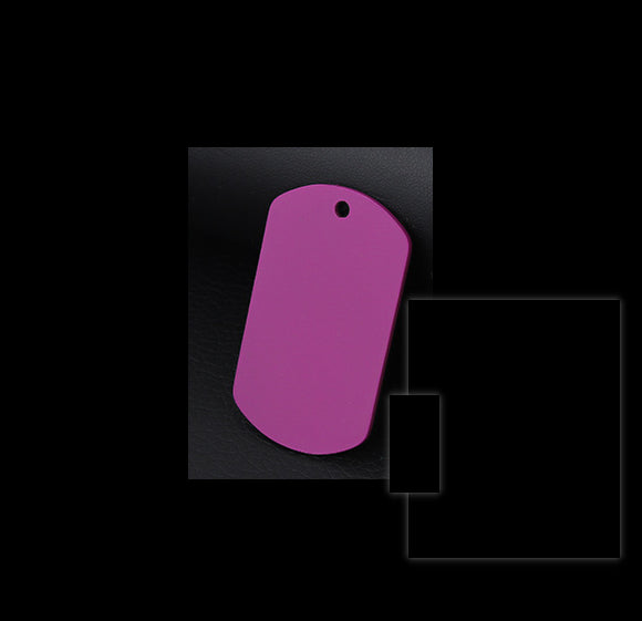 Stainless Steel Hang Tag Colored