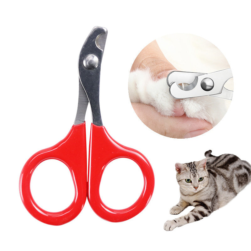 Professional Pet Nail Clippers - Safe Trimmer for Dogs & Cats