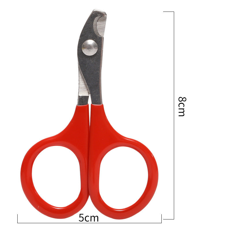 Professional Pet Nail Clippers - Safe Trimmer for Dogs & Cats