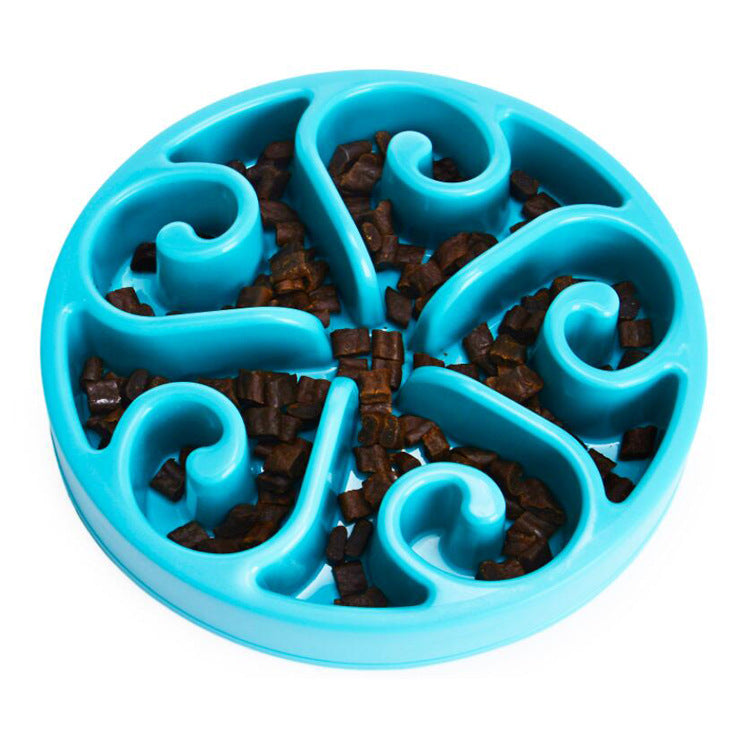 Anti-Choke Slow Feeder Dog Bowl - Prevents Bloating & Fast Eating